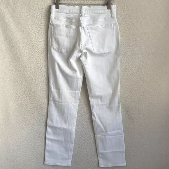 J Crew 9" vintage slim-straight jean‎ in white wash Womens Size 31 - Picture 5 of 12